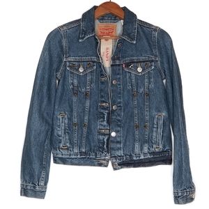 Levi's | Original Trucker Star Studded Jean Jacket XS